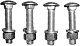 3/8 inch x 2 1/4 inch carriage bolt NC, zinc plated, bag of 16 / 3010