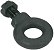 tow ring with nut, 2 1/2" ID eye / DBS2