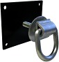 1/2" lashing ring with bolt ONLY for BP1D backing plate, zinc / DR1S