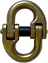 Figure-8 connecting link - fits 1/2" chain, zinc plated / F805