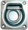 bolt-on recessed mount rope ring, zinc plated / RR07